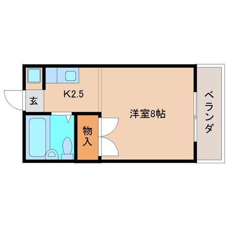 新清水駅 バス17分  東海大学・海技短大前下車：停歩1分 3階の物件間取画像